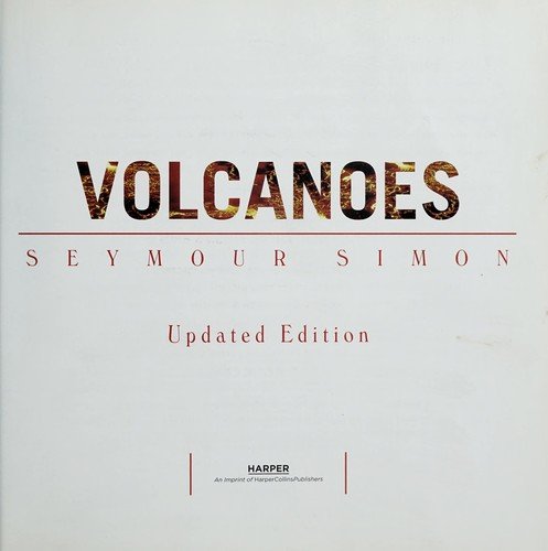 Cover of Volcanoes