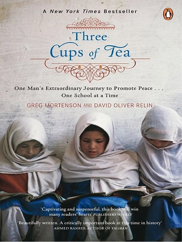 Cover of Three cups of tea