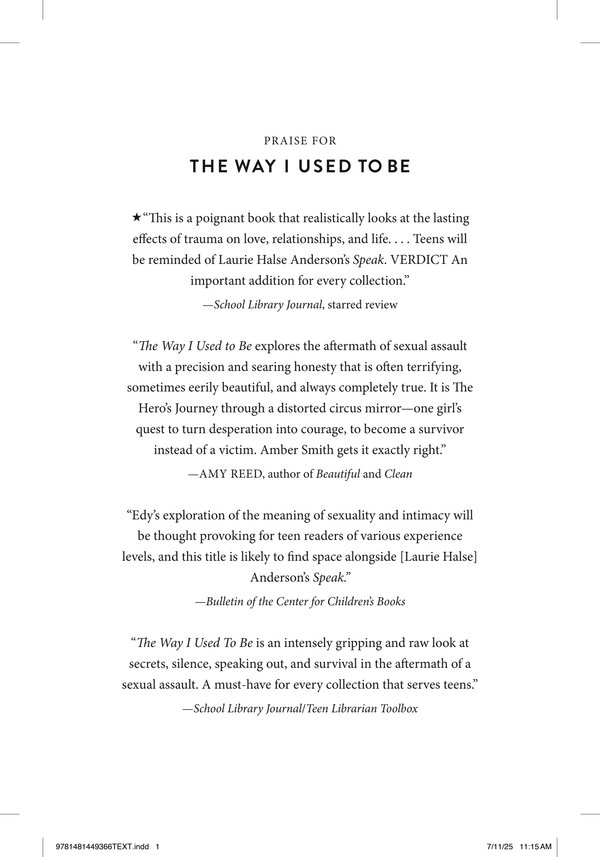 Cover of The Way I Used To Be