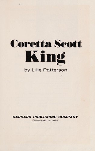 Cover of Coretta Scott King