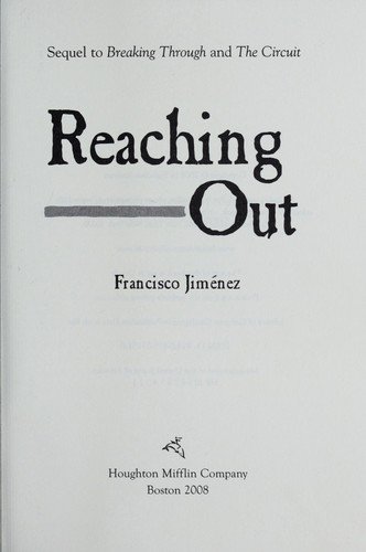 Cover of Reaching Out