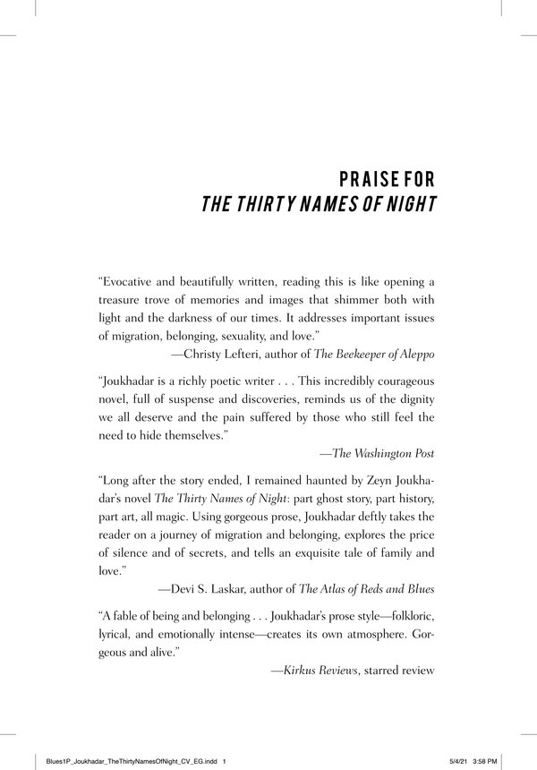 Cover of The Thirty Names of Night