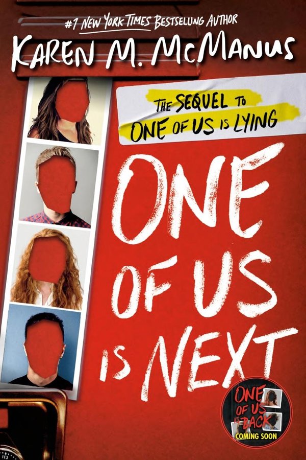 Cover of One of us is next