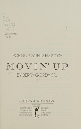 Cover of Movin' Up
