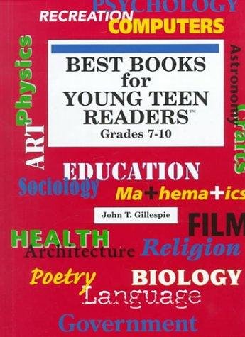 Cover of Best books for young teen readers, grades 7 to 10