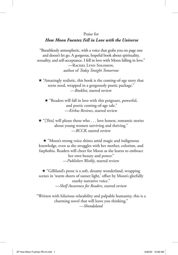Cover of How Moon Fuentez Fell in Love with the Universe