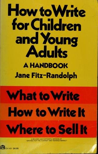 Cover of How to write for children and young adults