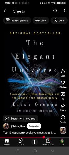 Cover of The Elegant Universe