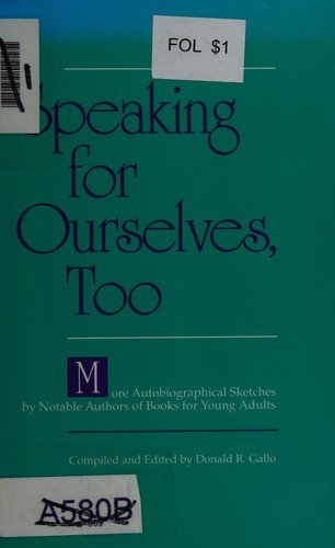 Cover of Speaking for Ourselves, Too