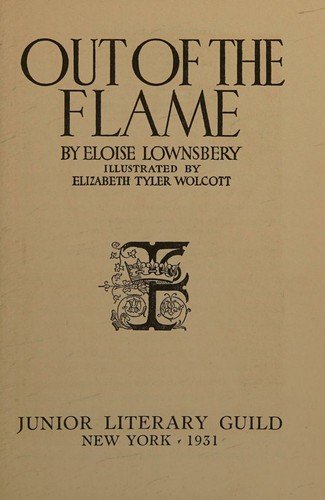 Cover of Out of the Flame