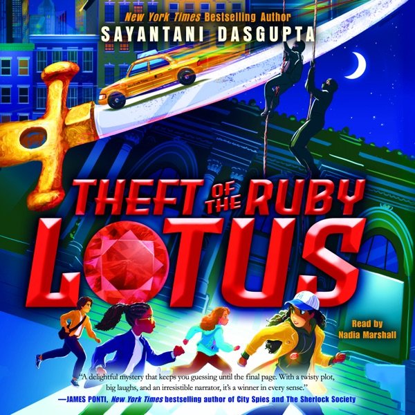 Cover of THEFT OF THE RUBY LOTUS
