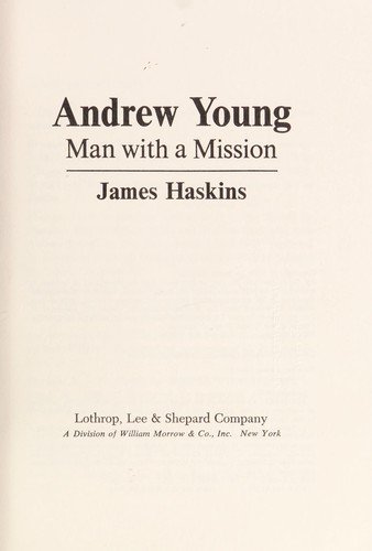 Cover of Andrew Young: Young Man with a Mission