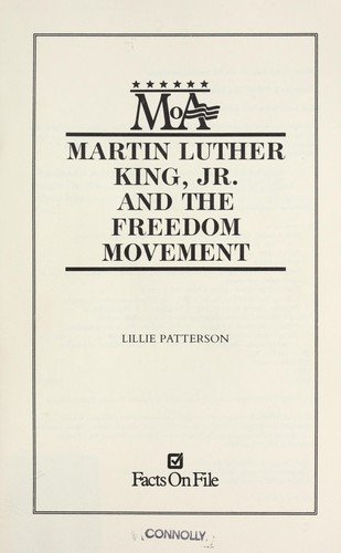 Cover of Martin Luther King, Jr., and the Freedom Movement